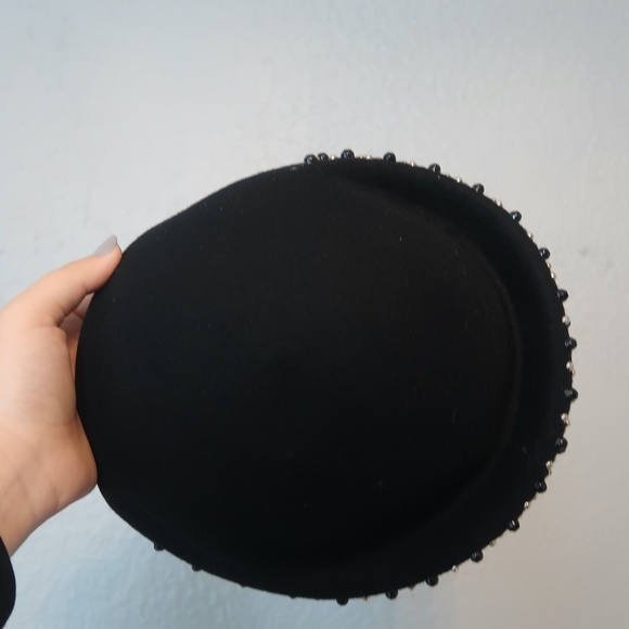 VINTAGE OSCAR DA LA RENTA TEA HAT - Picture 3 of 6